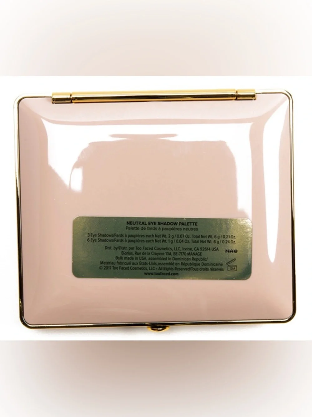 🆕 Too Faced Natural Eyes Neutral Eyeshadow Palette BNIB Discontinued - Picture 5 of 13